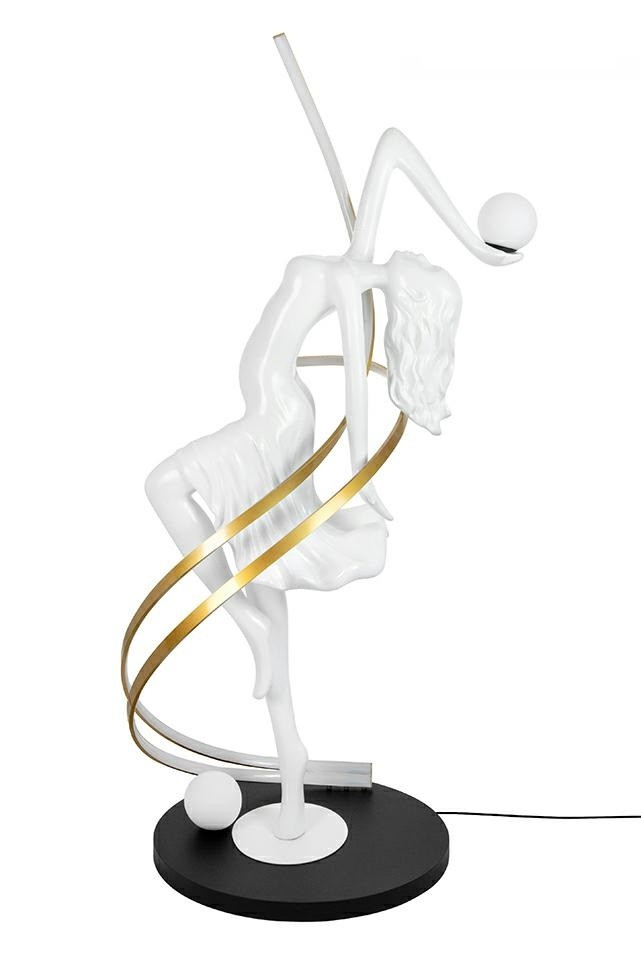 MOOSEE lampa podłogowa DANCING QUEEN biała
