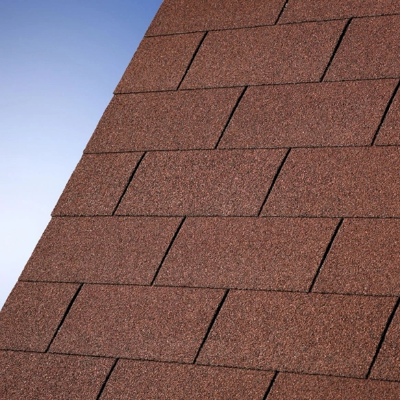 Dachschindel »Dacheindeckung«, Holz, dunkelrot, Paketinhalt: 3 m²