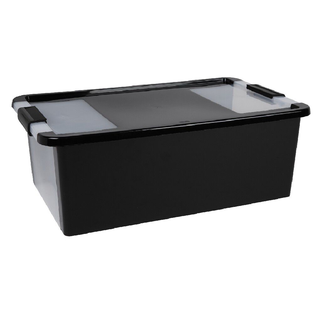 BoÎte de rangement 26 L noir