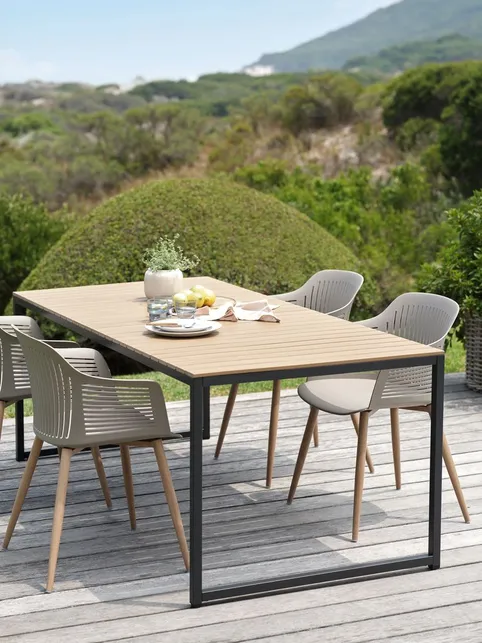 Havebord DAGSVAD B90xL190 natur