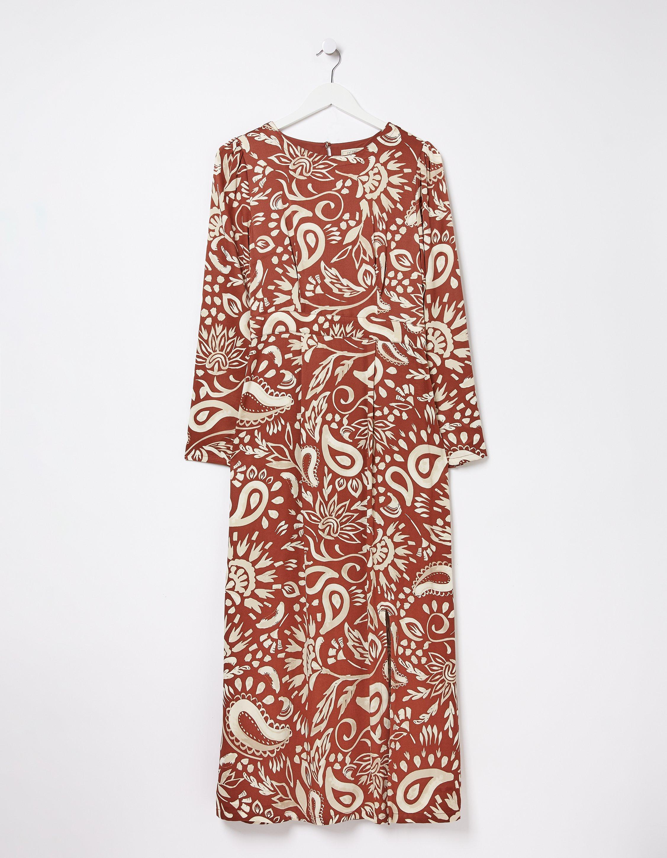 Haldon Watercolour Midi Dress