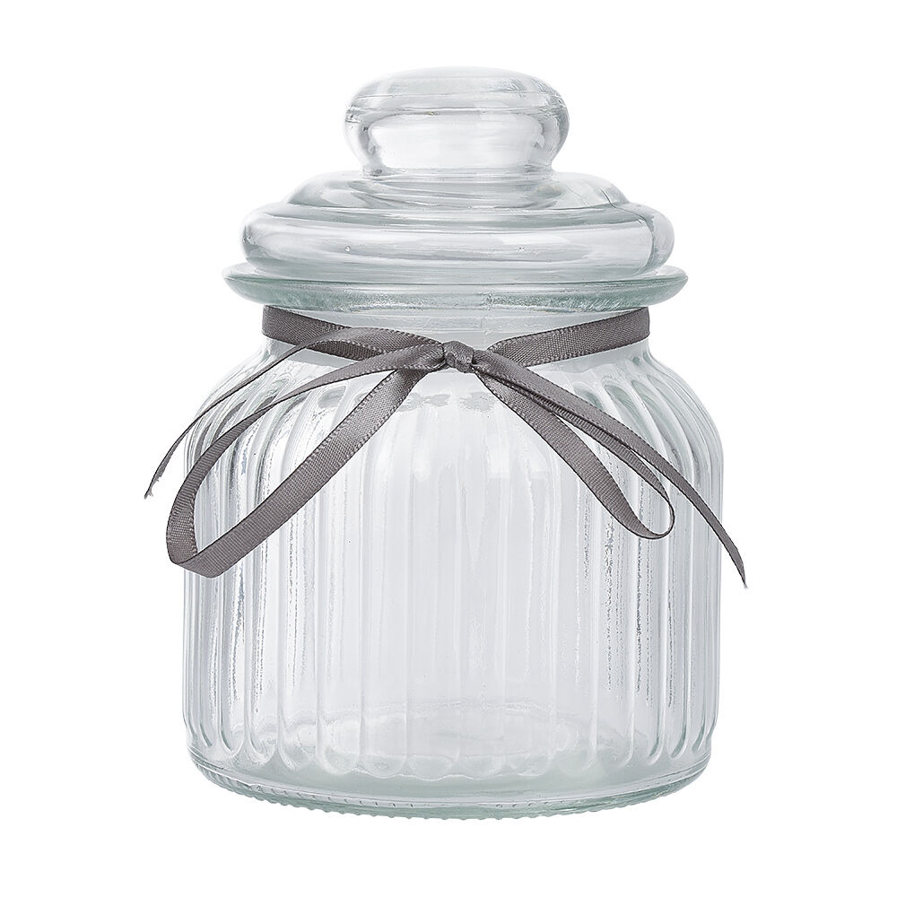 Bonbonnière en verre transparent 0,6L