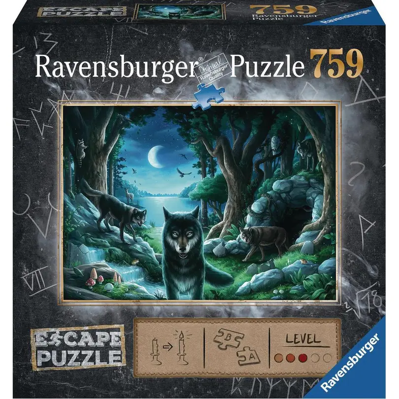 Puzzle Curse of the Wolves