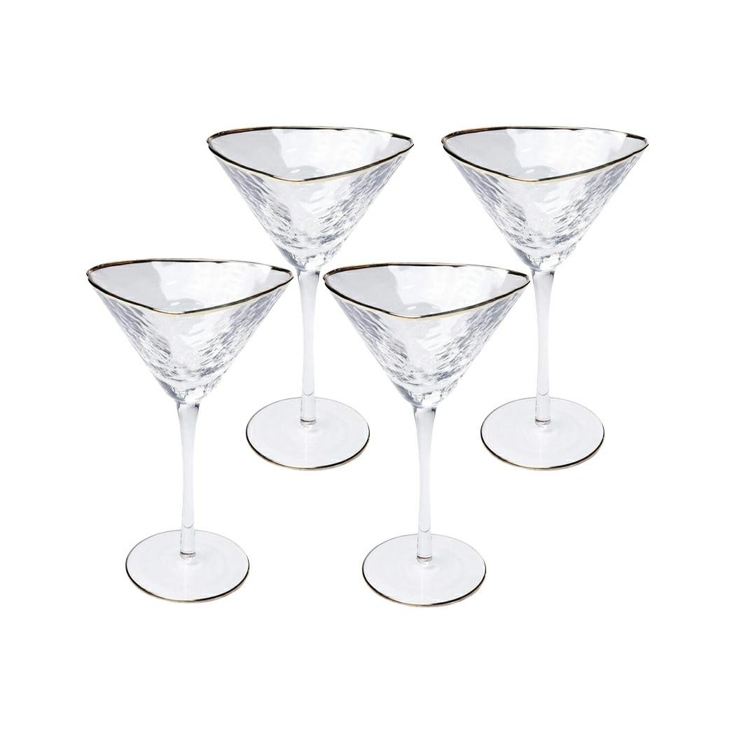 KARE komplet 4 kieliszków do martiniHOMMAGE 240ml