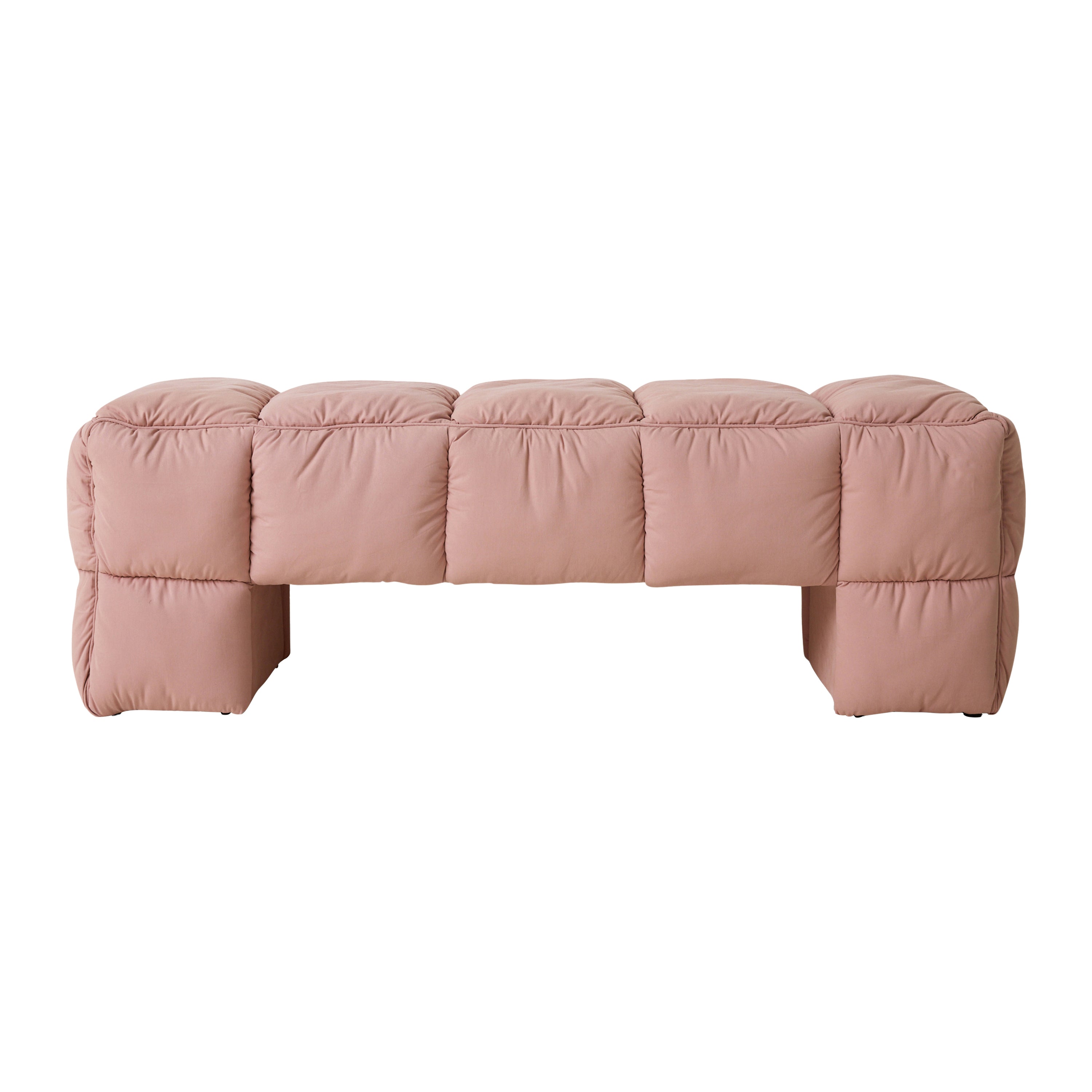 HKliving Puffy Lobby Bankje - Blush