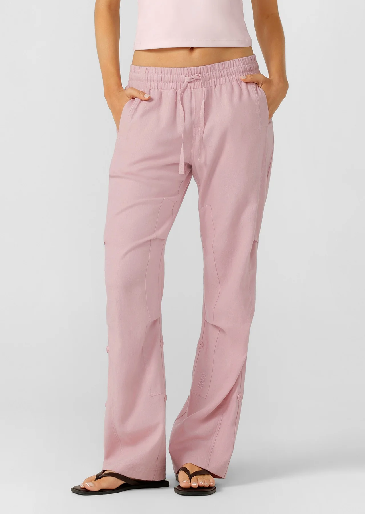 Linen Flashdance Pants