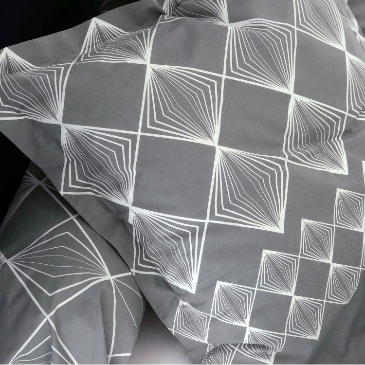 FOREVER - Taie d'oreiller forever coton gris clair 50x70 cm