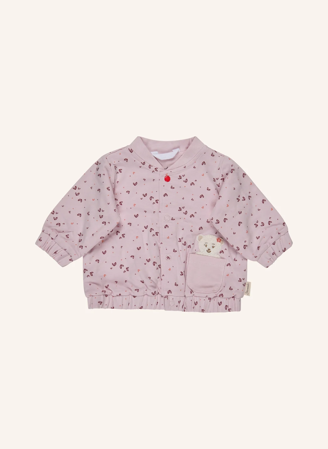 Sterntaler Babyjacke Herzen
