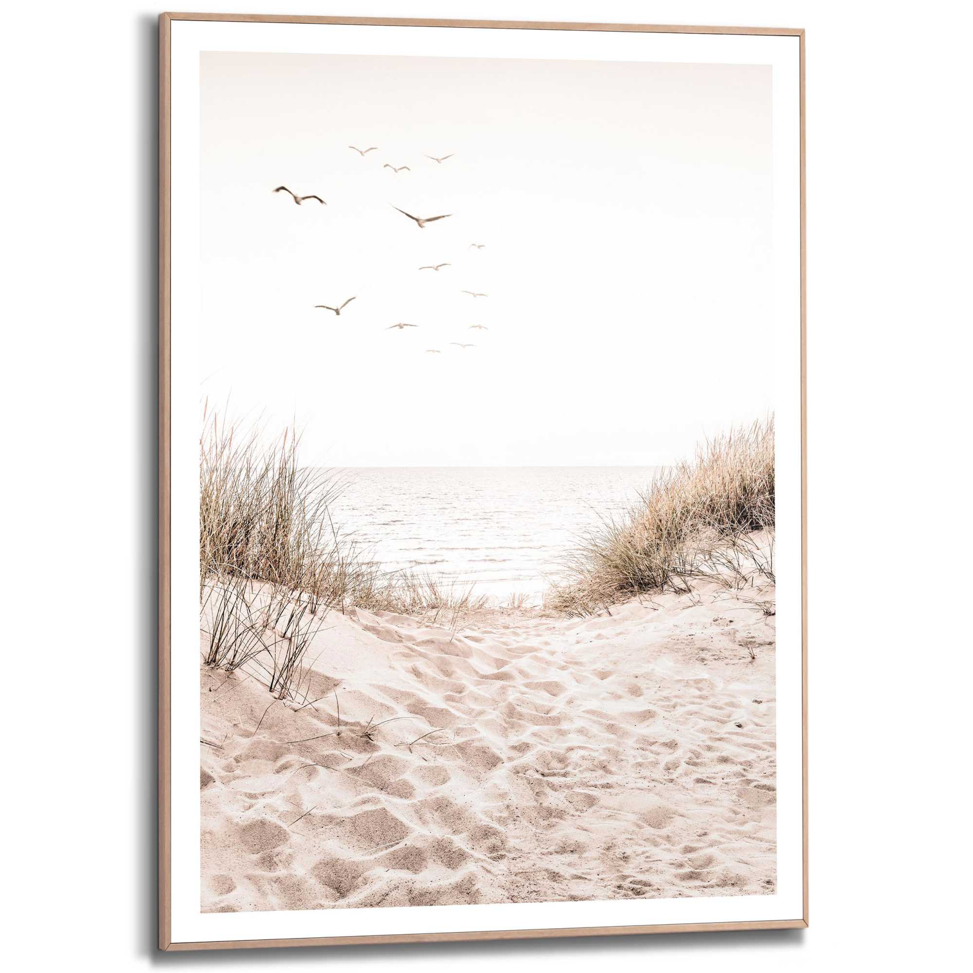Reinders - Dunepath - Schilderij 70x50cm Hout