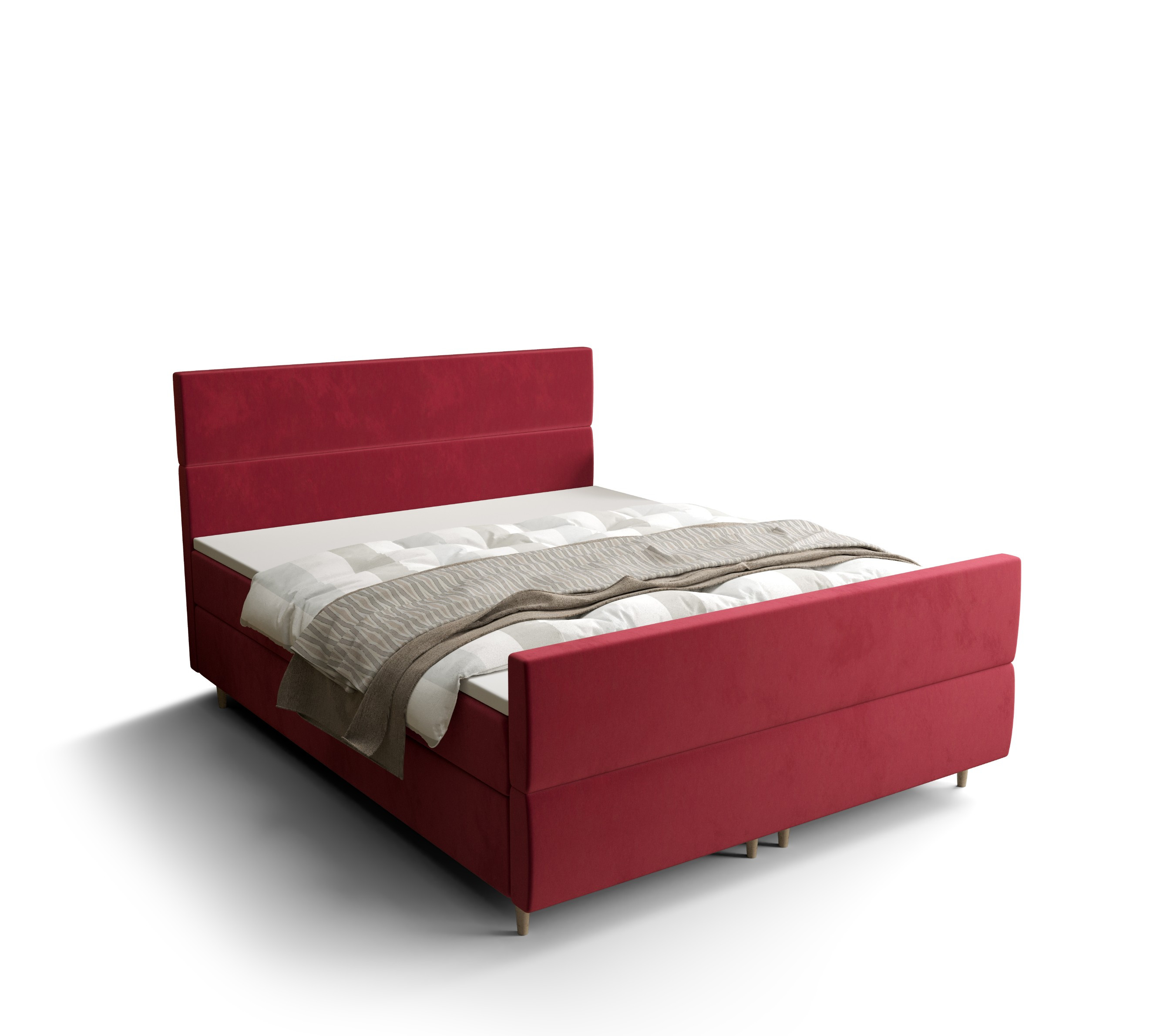 Łóżko kontynentalne LENO PLUS - 80x200 Itaka 34