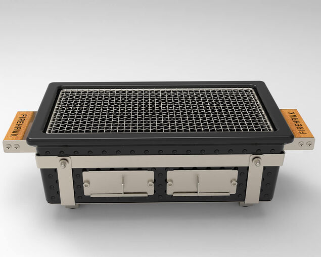 Firehawk Hibachi Tabletop Grill