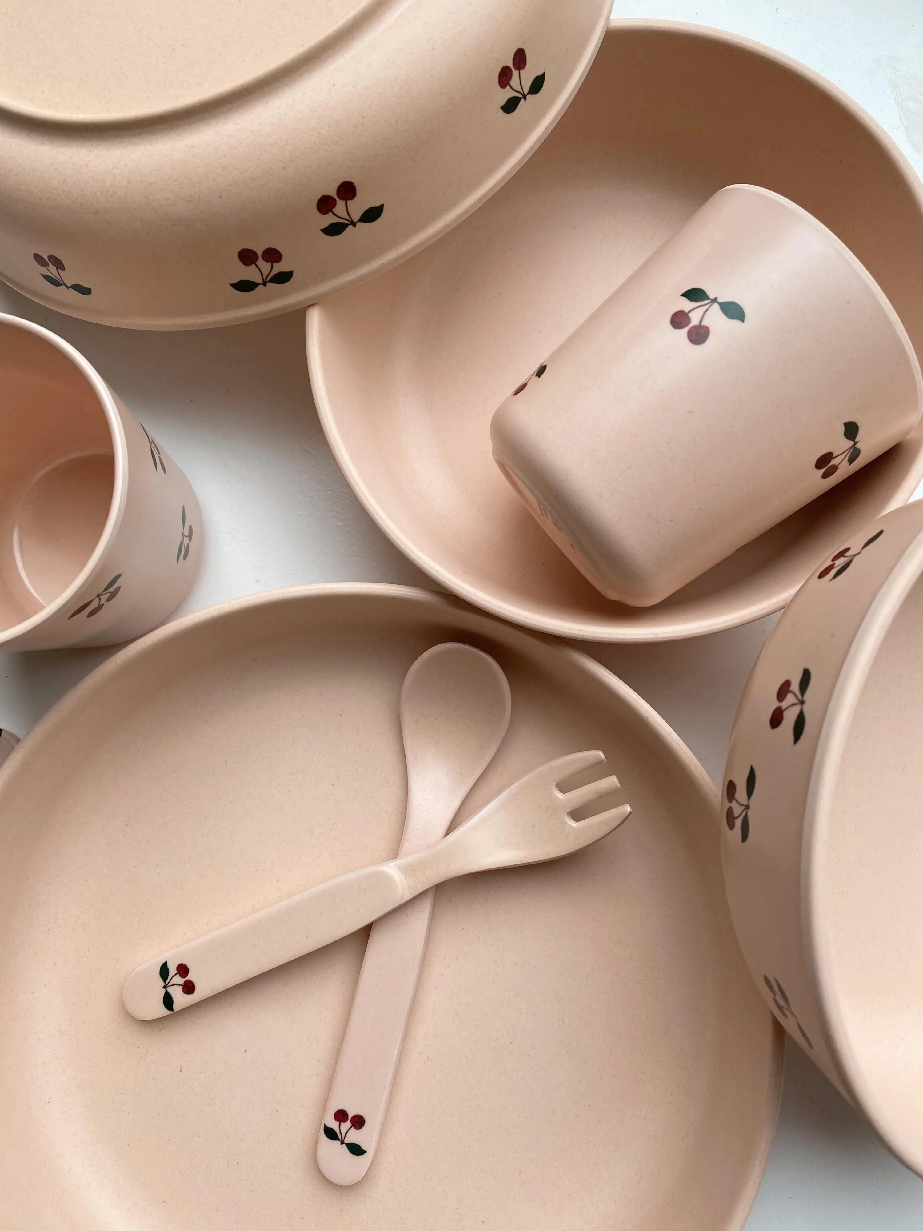 Kindergeschirr-Set Cherry, 5er-Set