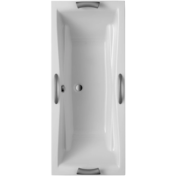 Badewanne »Atlanta Duo«, BxHxL: 80 x 44 x 190 cm, Körperform