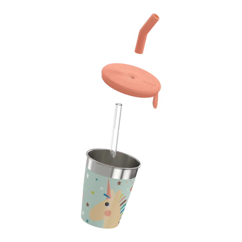Trinkbecher Straw Cup