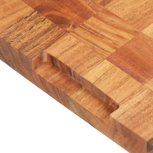 NNEVL Chopping Board 60x40x3.8 cm Solid Acacia Wood