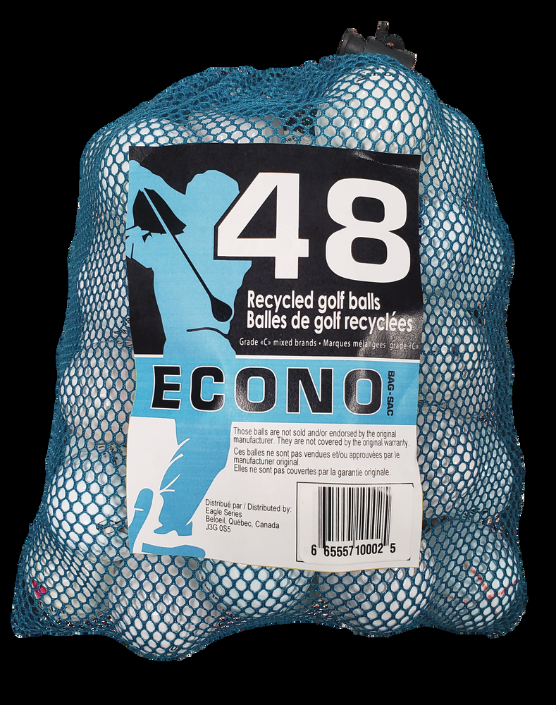 Eagle: 48 Mixed Recycled Golf Balls
