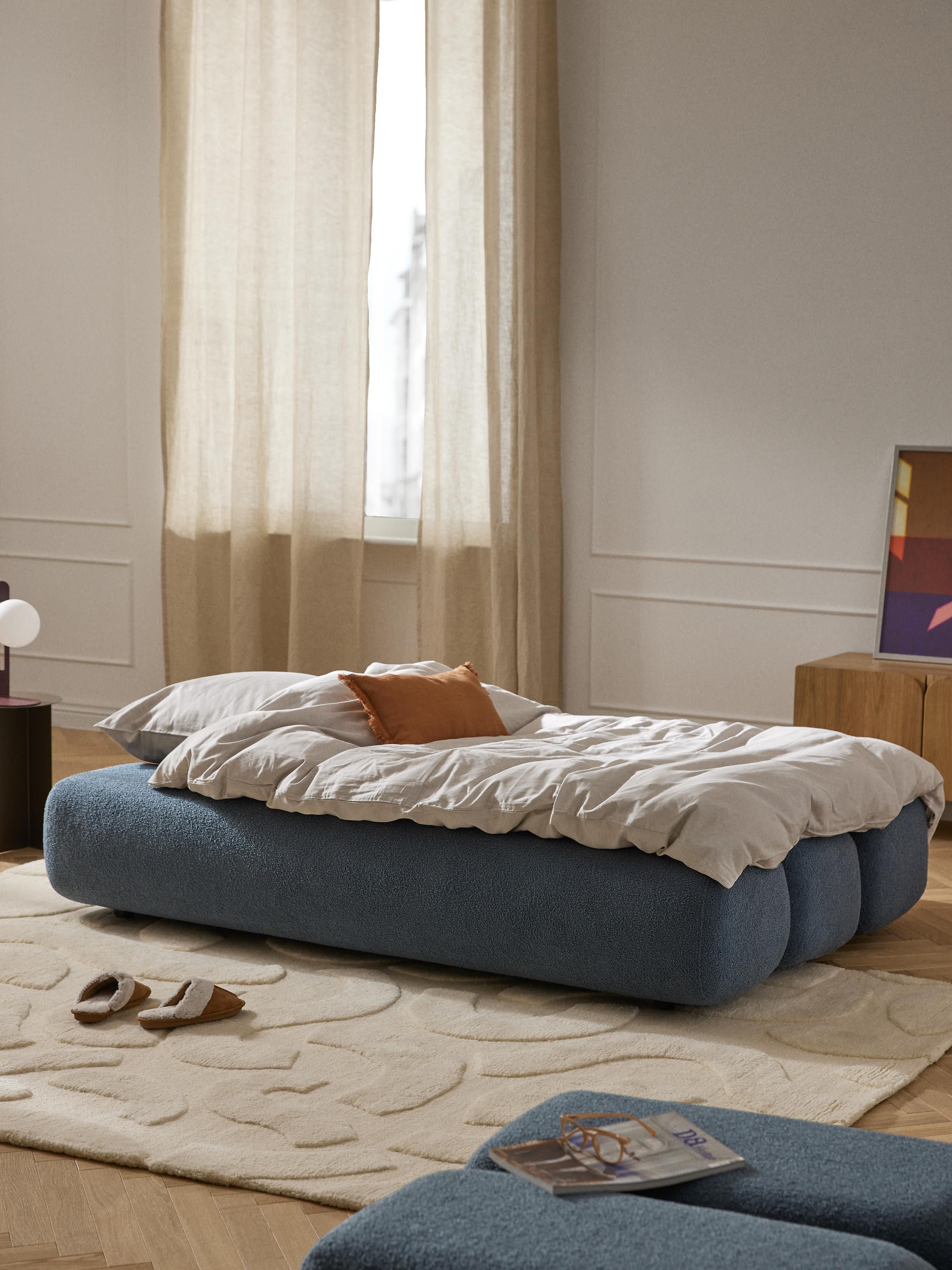 Teddy-Schlafsofa Caterpillar (3-Sitzer)