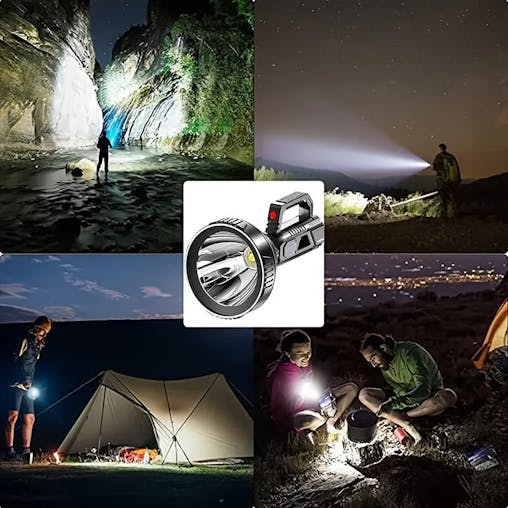 NNETM Lantern Flashlight USB Rechargeable with 3-Mode LED