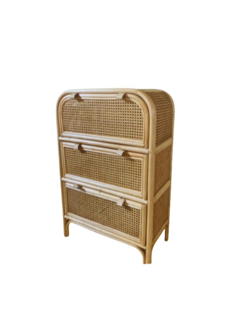 JACK - Coffre rotin et cannage