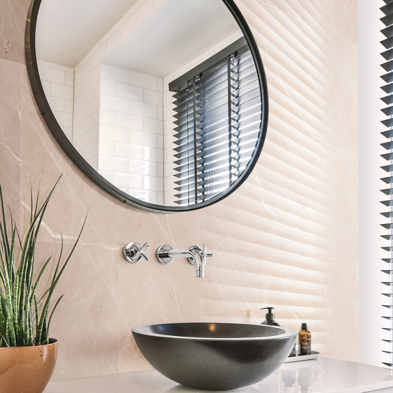Dalle en PVC Faro Gloss 65 x 37,5 cm 8 pièces DUMAWALL