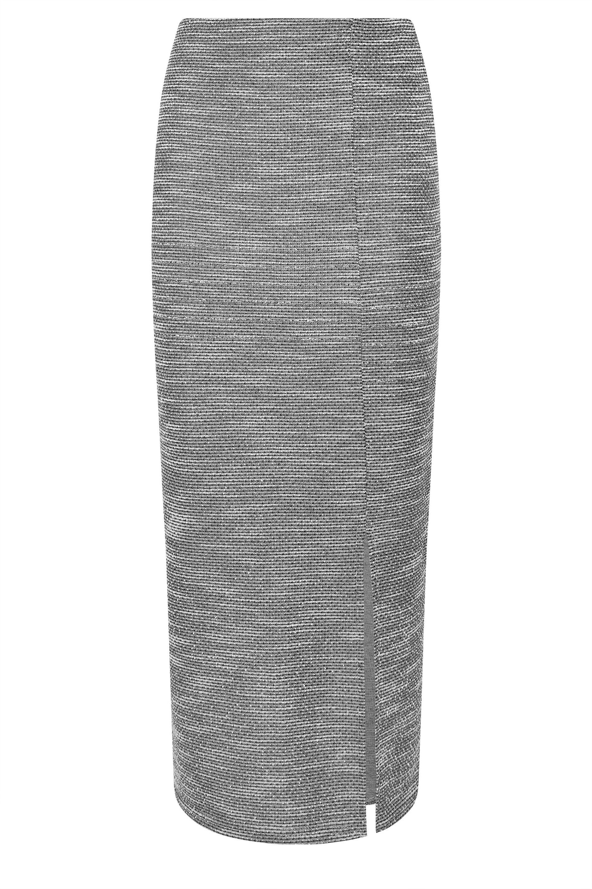 Long Tall Sally Tall Boucle Pencil Midi Skirt