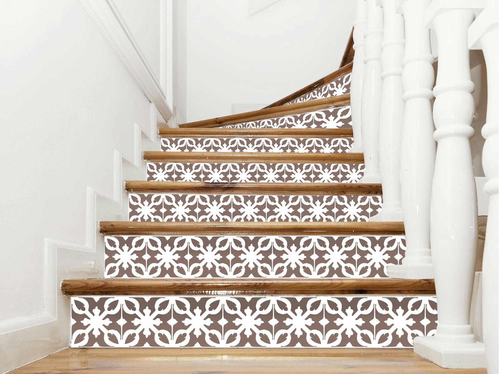 - Contremarches adhésives castiglione beige 15cmx4m