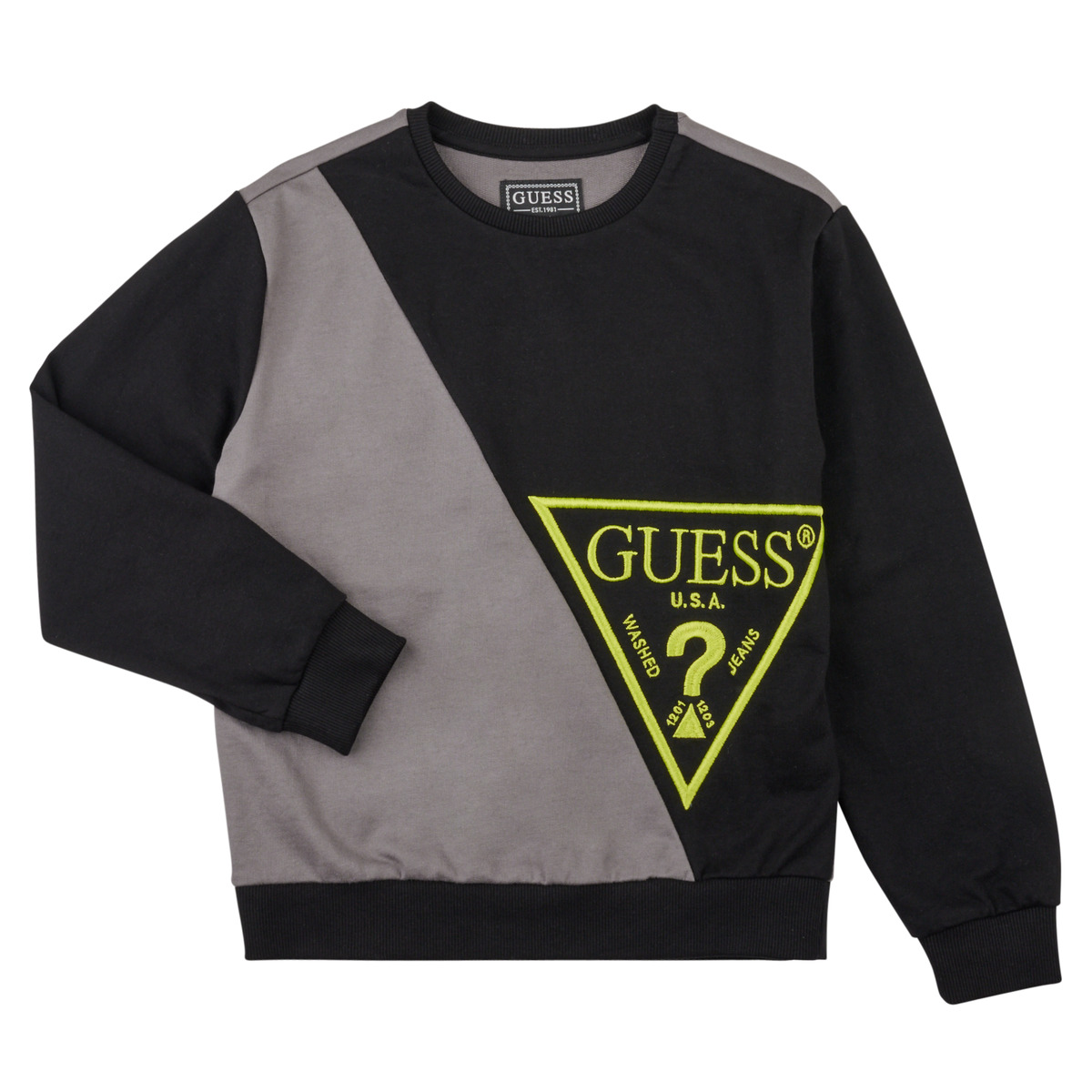 Guess - LS ACTIVE - Black / Grey
