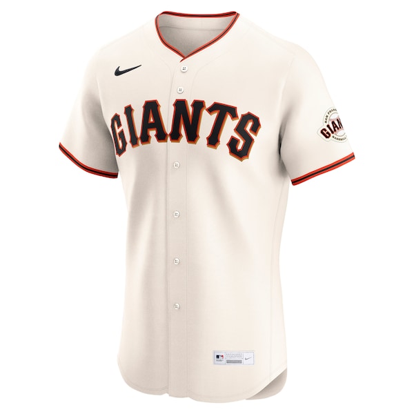 San Francisco Giants Nike Home Elite Jersey - Cream