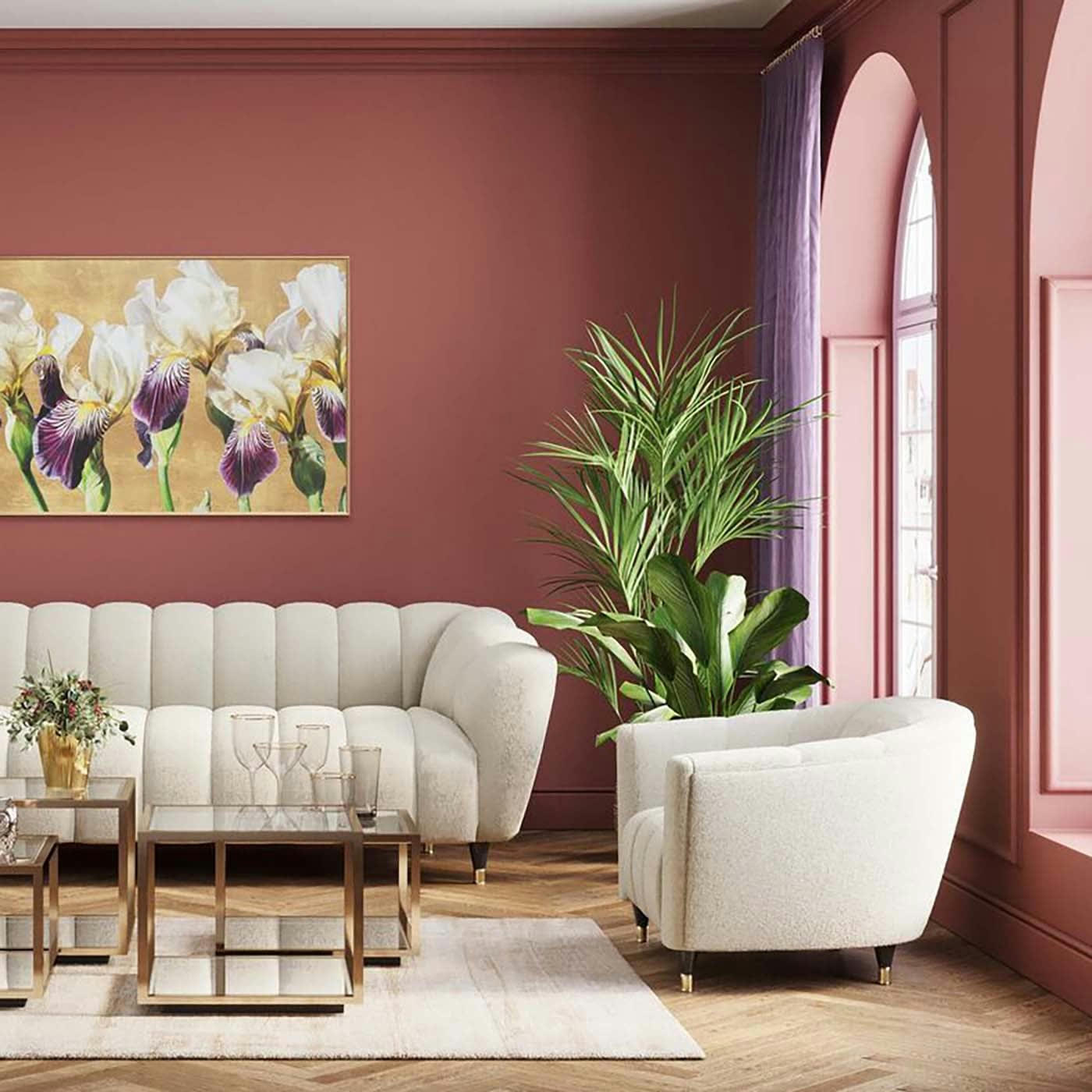 SPECTRA - Fauteuil Spectra crème Kare Design