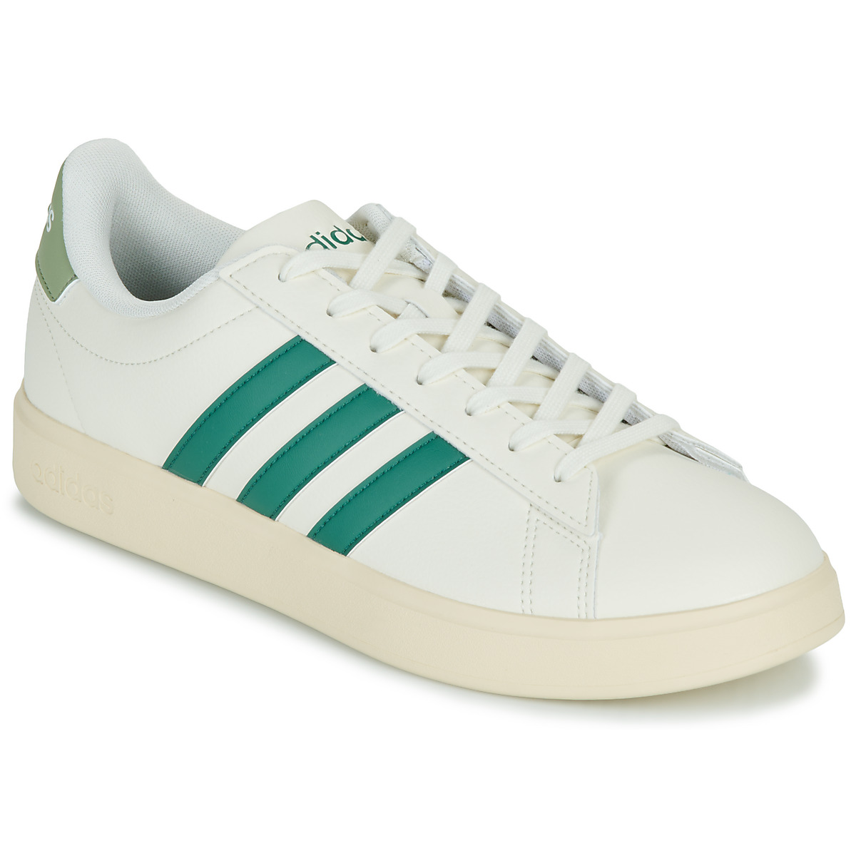 adidas - GRAND COURT 2.0 - Beige / Green