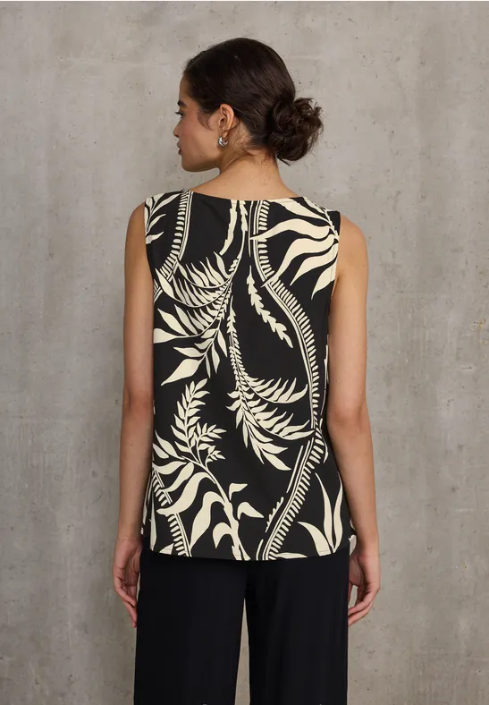 Gemustertes Blusentop