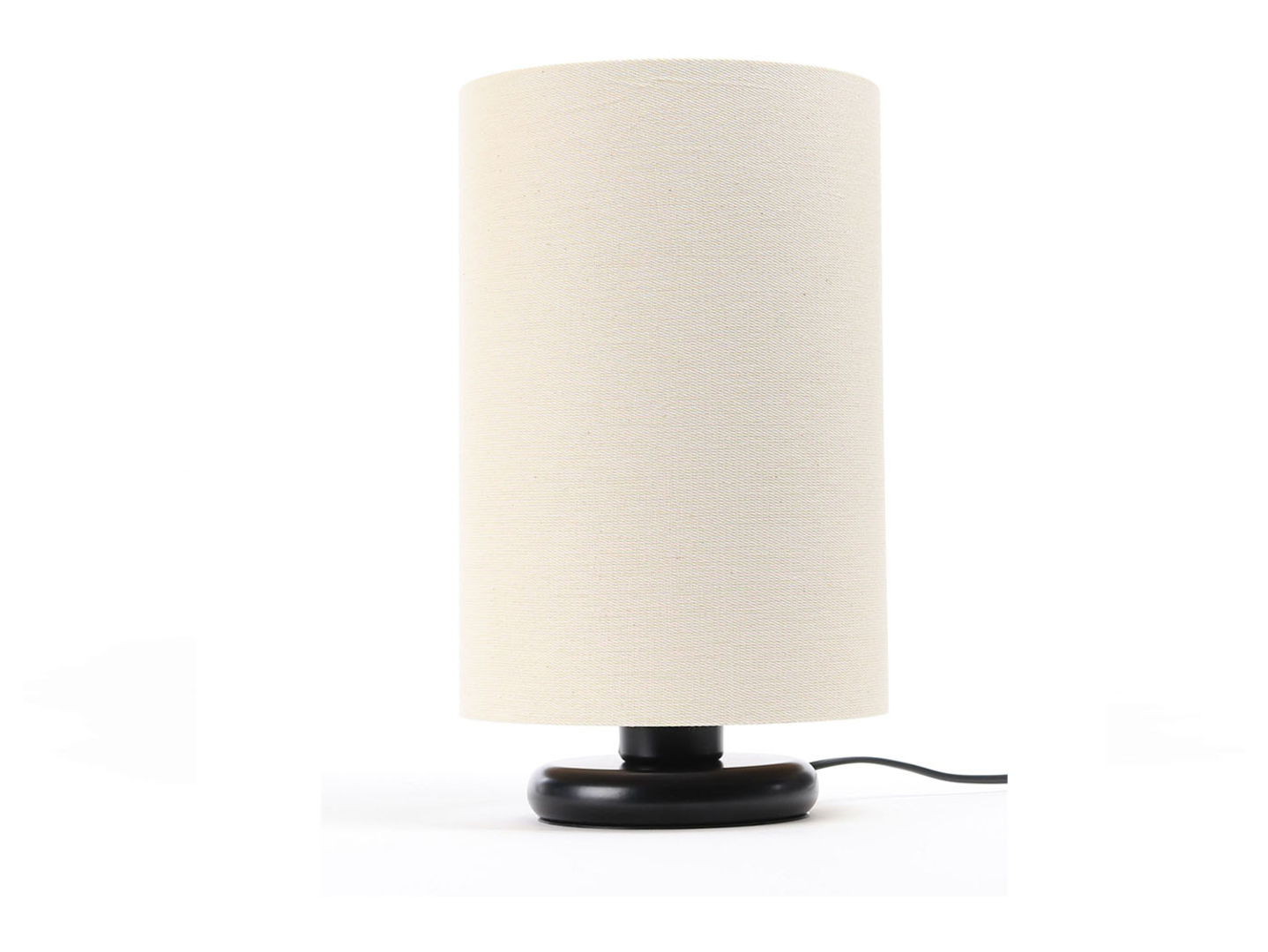 Lampa stołowa Boho 34 cm tkaniniowa beżowa