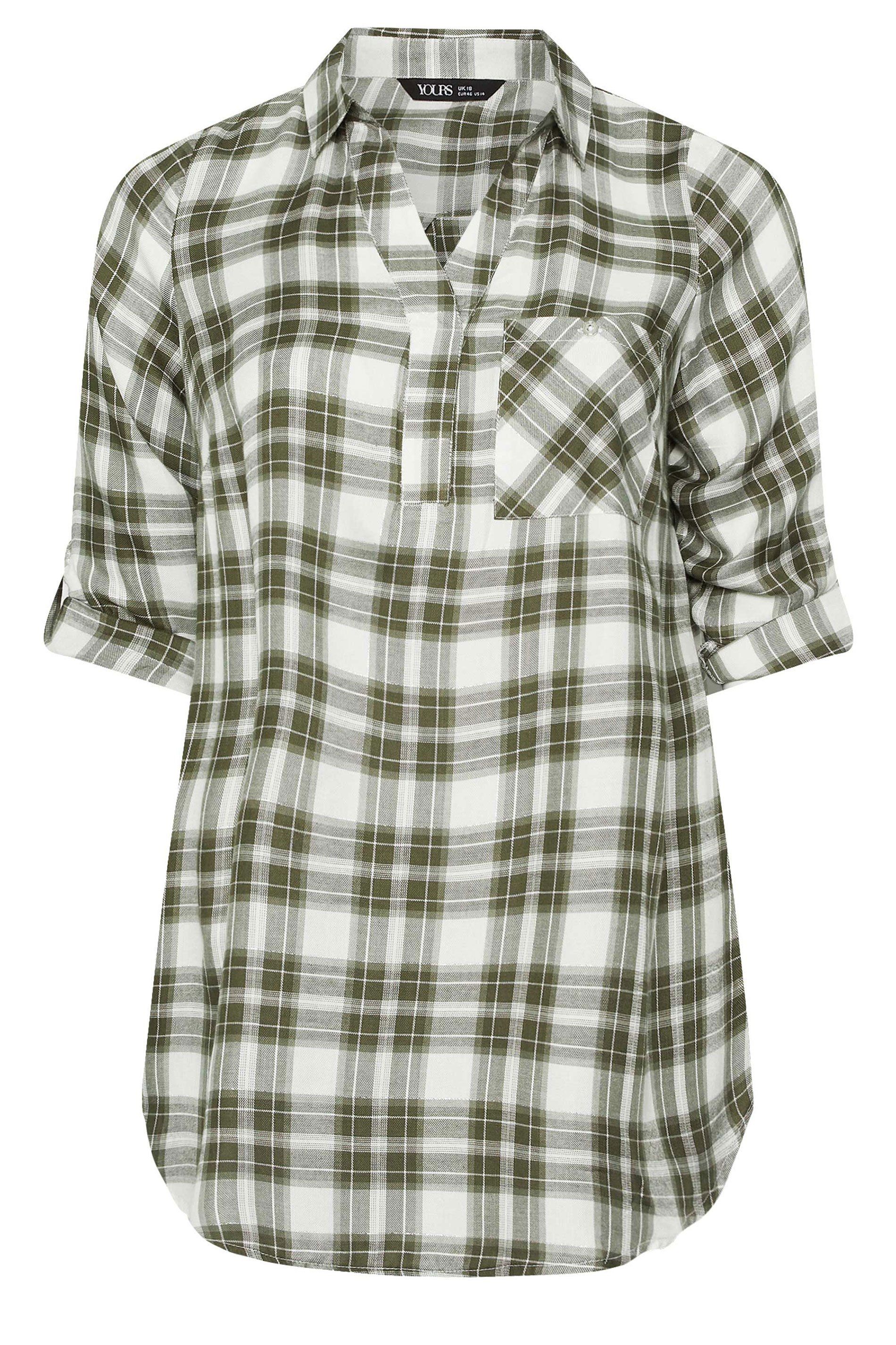 Yours Check Overhead Shirt