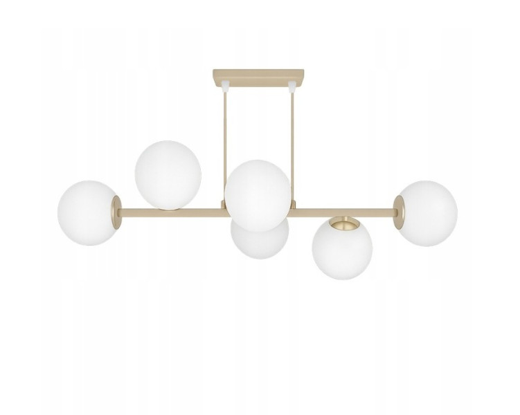 Lampa wisząca Sphere 6xE27 beżowa