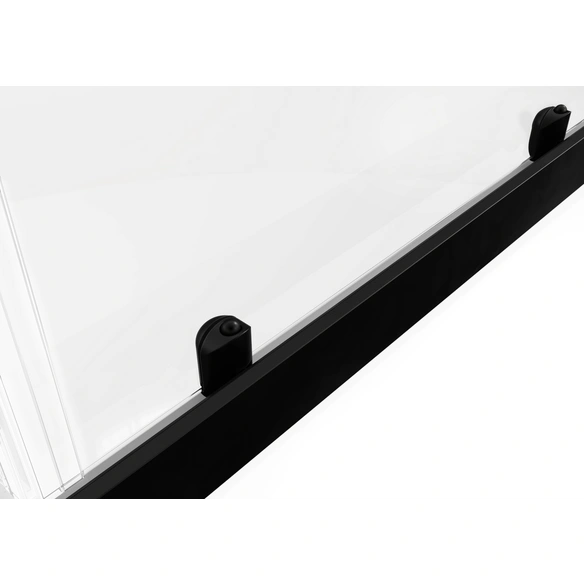 Glasdusche, BxHxT: 90 x 200 x 90 cm