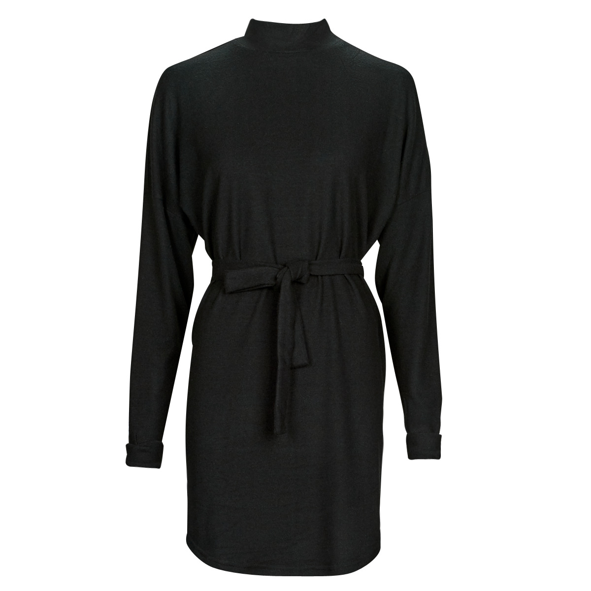 Noisy May - NMCITY AVA L/S SHORT DRESS NOOS - Black