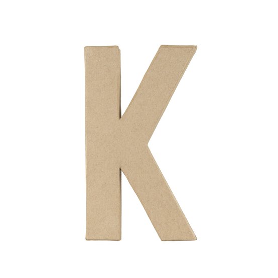 Mache Letter K 20cm