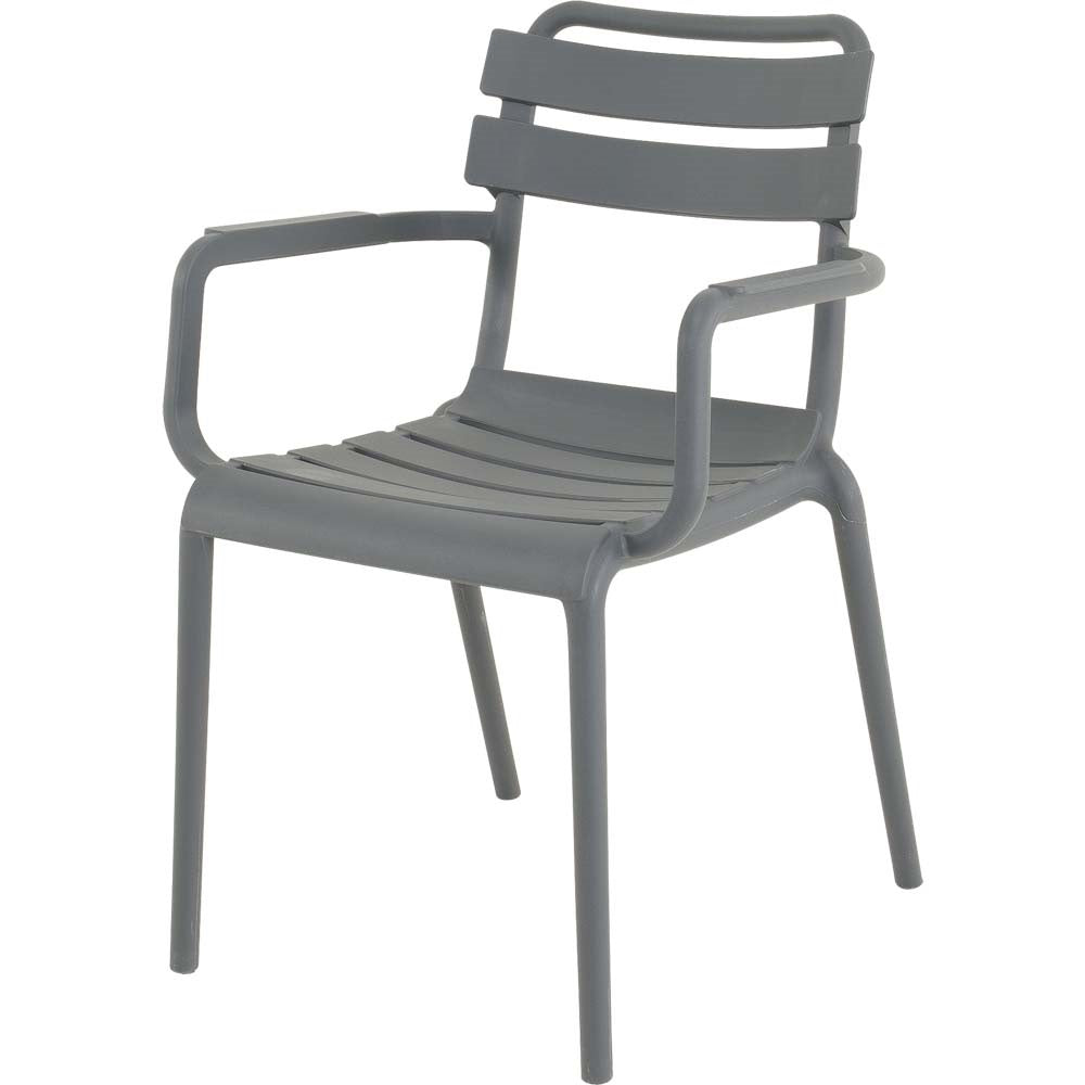 Lesli Living bistrostoel Torvi - grijs - 54x56x81cm