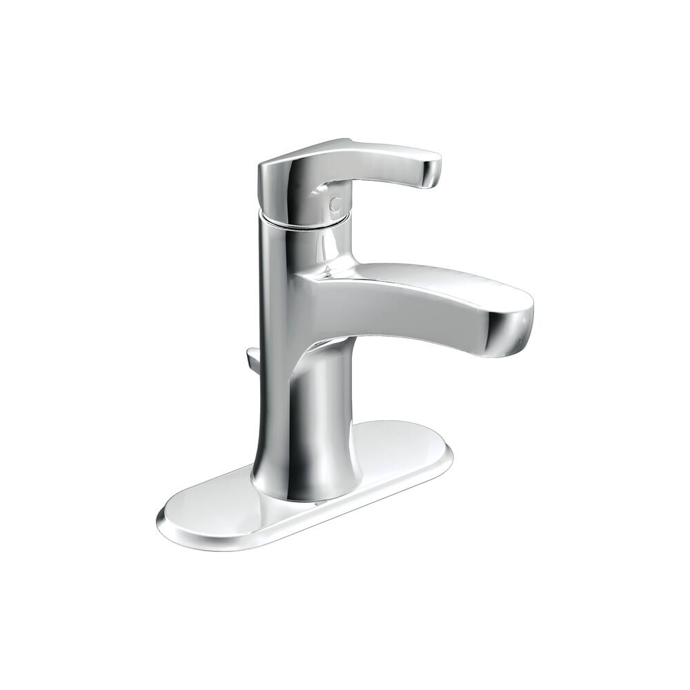 Moen® Danika Single Handle High Arc Bathroom Sink Faucet, WaterSense® Certified, Brushed Nickel