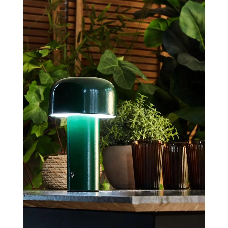 BESOS - Tafellamp - Groen - IJzer