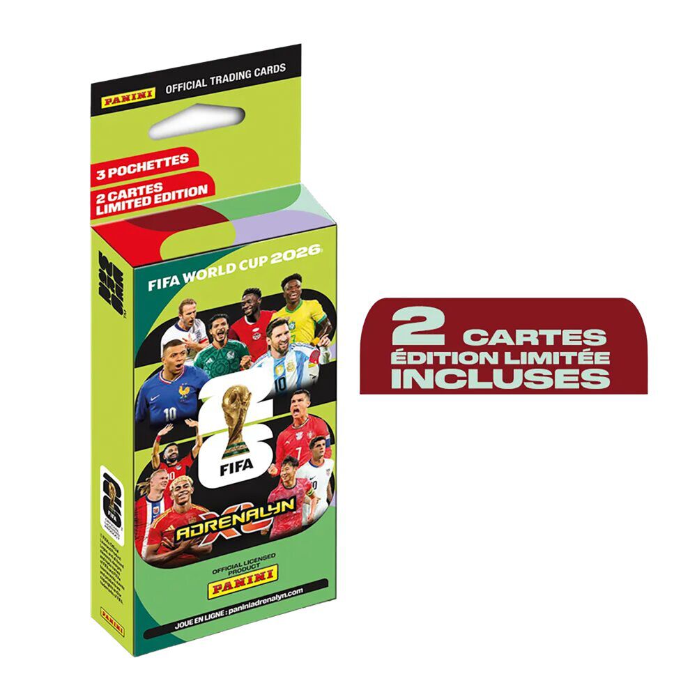 Cartes Panini Fifa Coupe du Monde 2026 24 2 cartes édition limitée