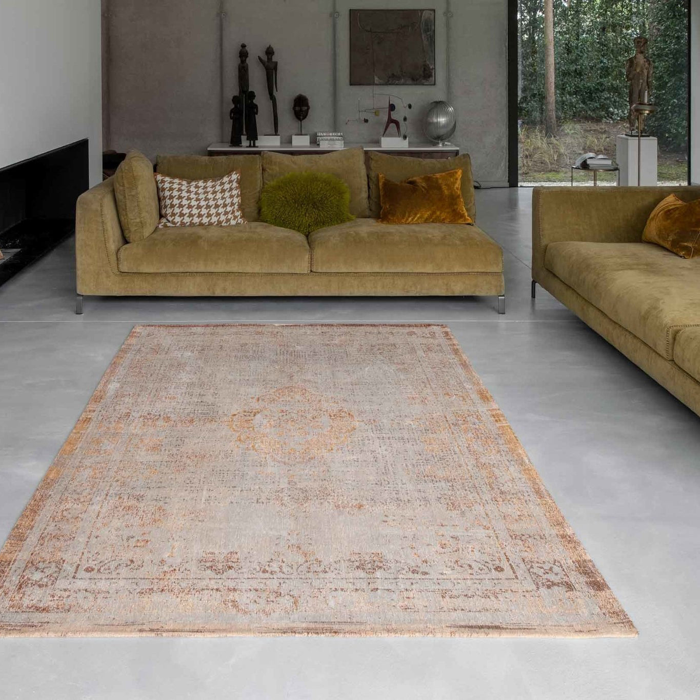 Louis de Poortere Medallion Fading World Vloerkleed 170 x 240 cm - Sal