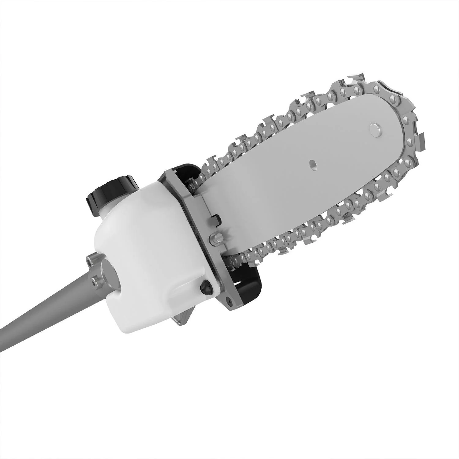 WILD BADGER POWER 10” Pole Saw with 30-Inch Shaft Universal Attachment Fixed Pole