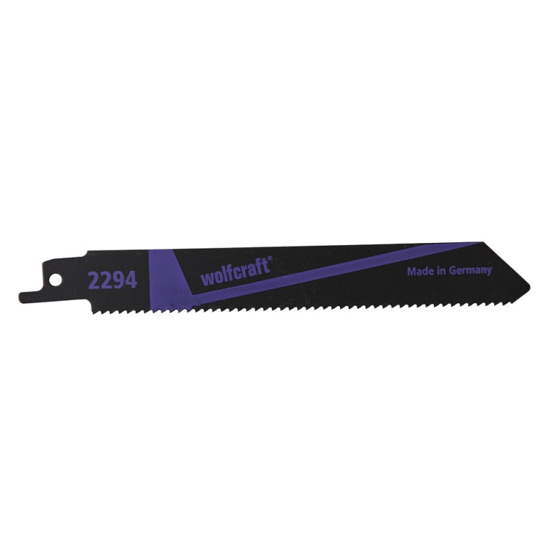 Set de lames de scie sabre 122 mm 2 pièces WOLFCRAFT