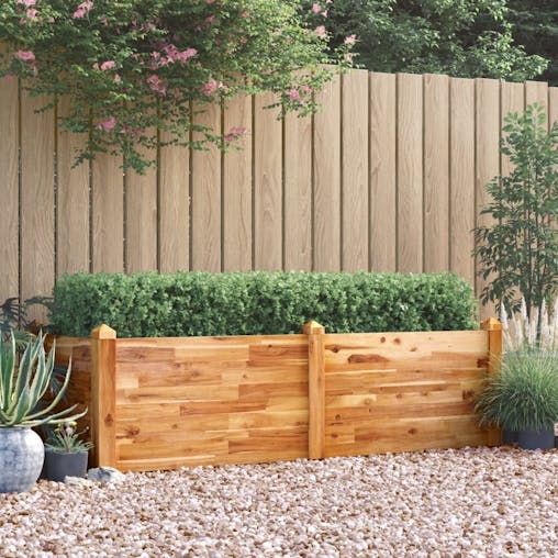NNEVL Garden Raised Bed 160x60x44 cm Solid Wood Acacia