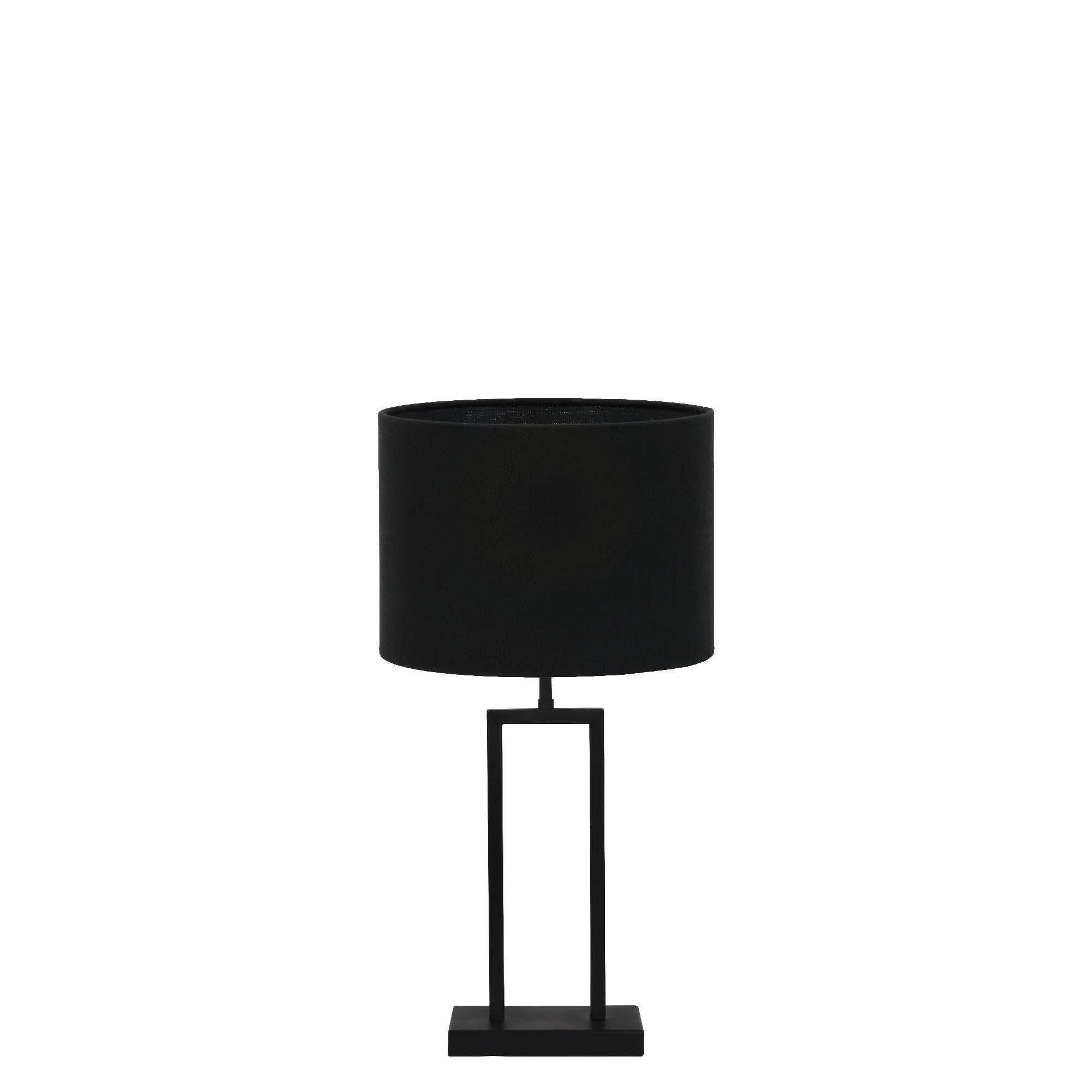 Light & Living tafellamp Shiva/Livigno - zwart, zwart - 30x30x62cm