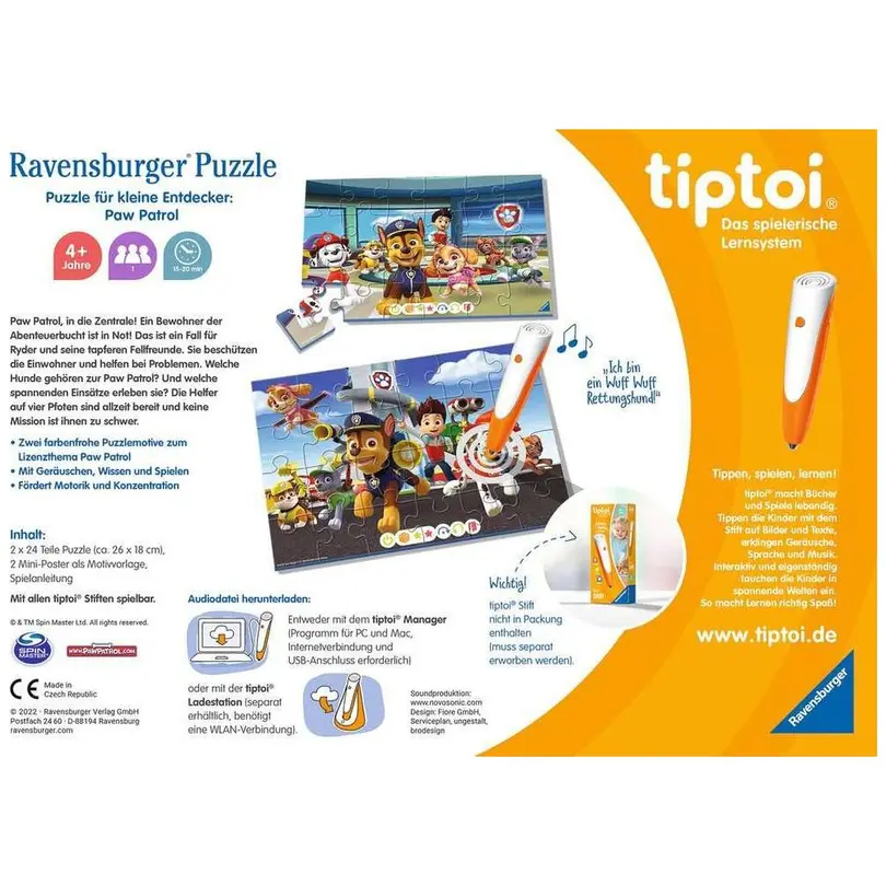 Puzzle tiptoi