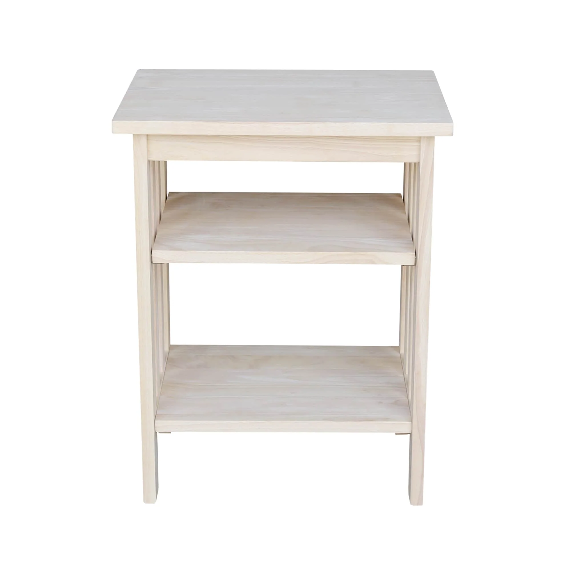 The Gray Barn Moonshine Natural Wood Printer Stand