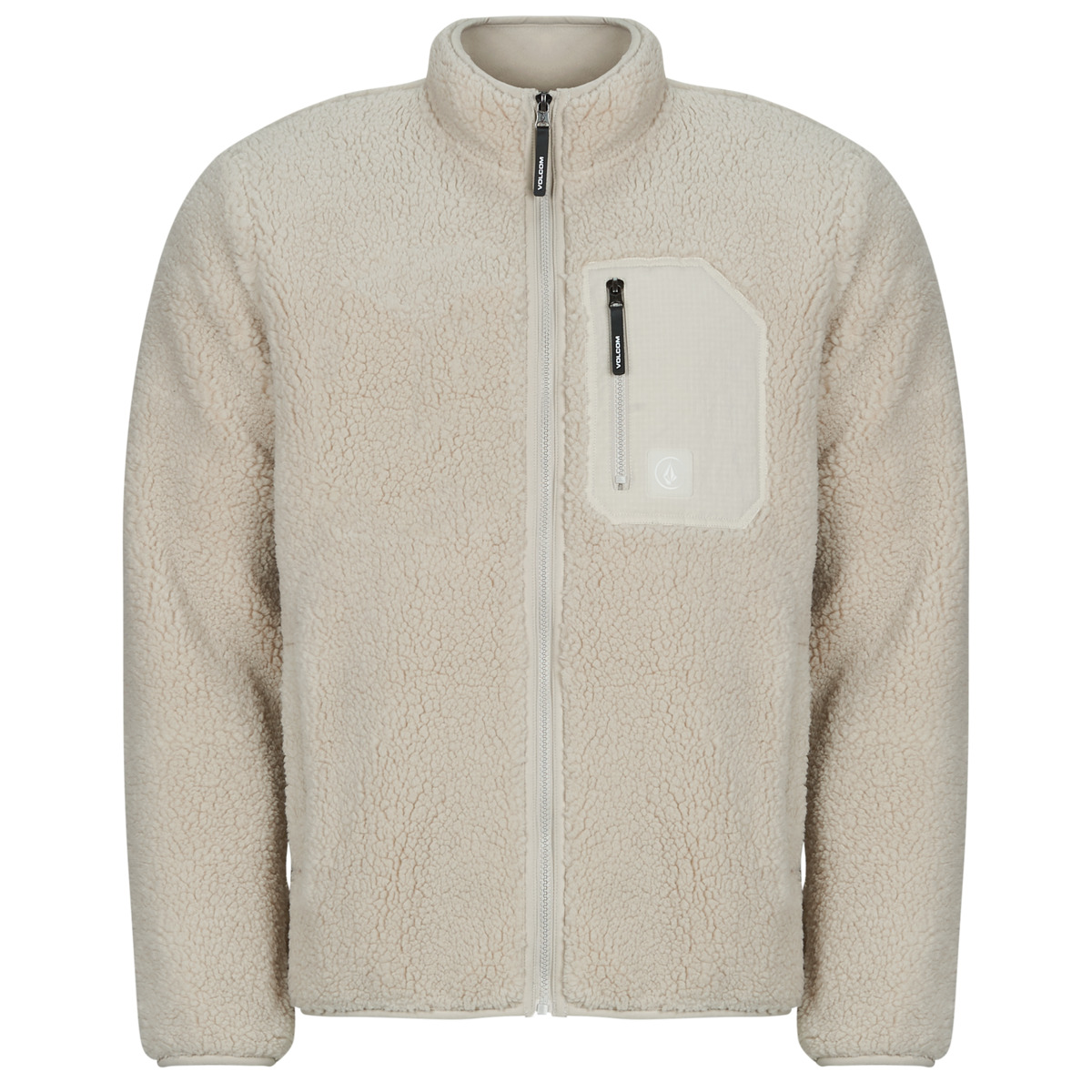Volcom - MUZZER FUZZAR ZIP - Ecru
