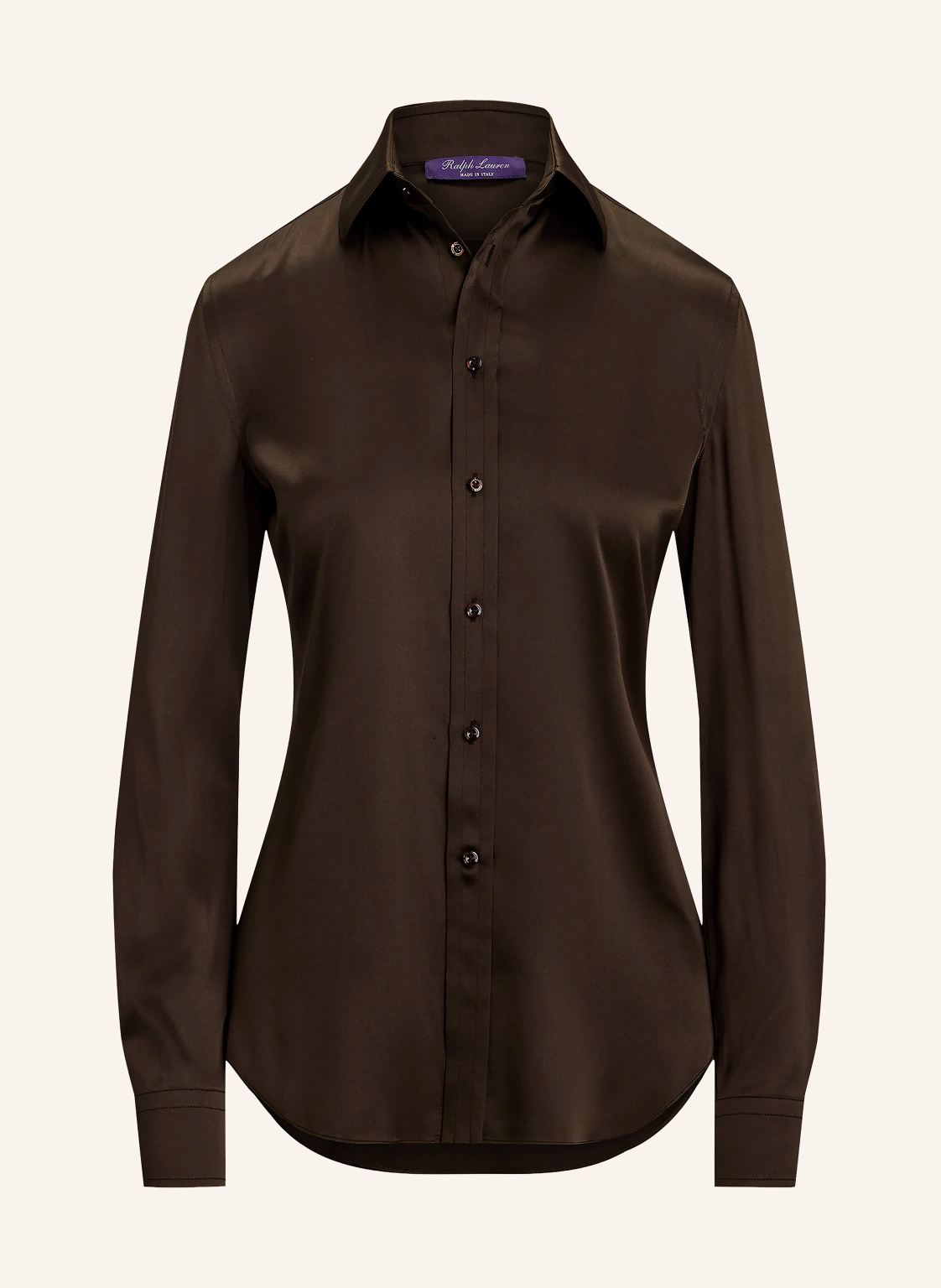 RALPH LAUREN Collection Hemdbluse mit Seide